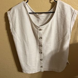 LOFT Button-back blouse - size medium